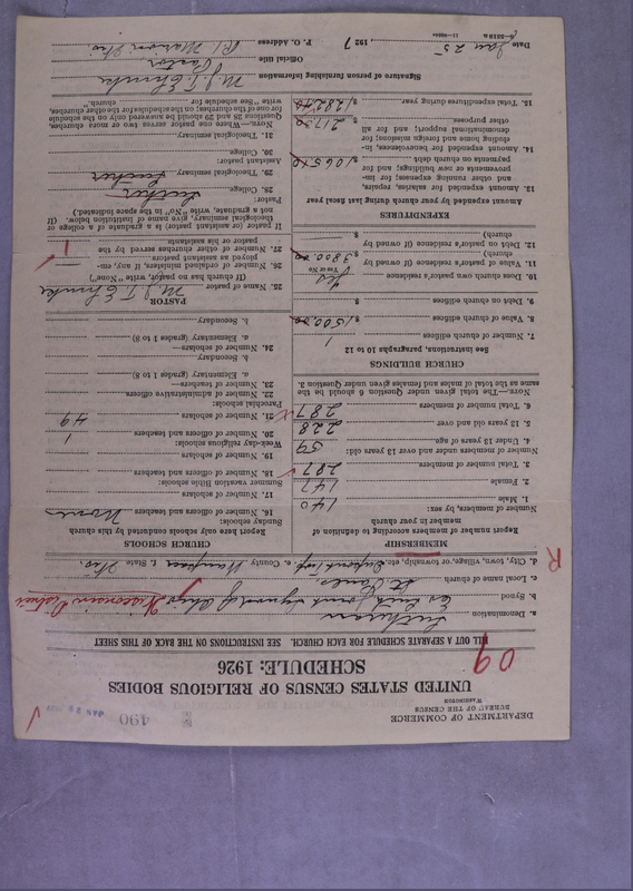 Scan of Synod of the Reformed Presbyterian Church of North America: 490