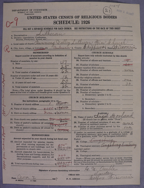 Scan of Lutheran Free Church: 21