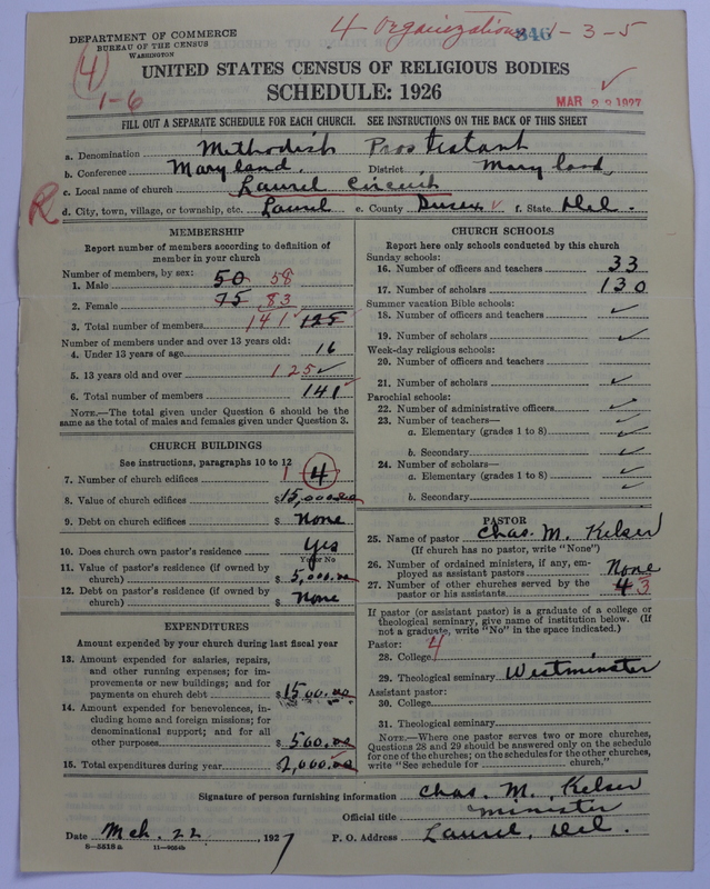 Scan of Methodist Protestant Church: 846