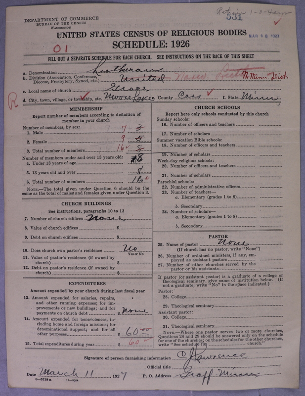 Scan of Norwegian Lutheran Church of America: 531