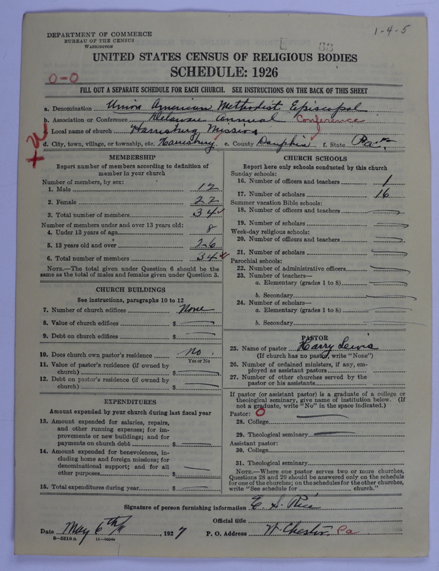 Scan of Union American Methodist Episcopal Church: 33