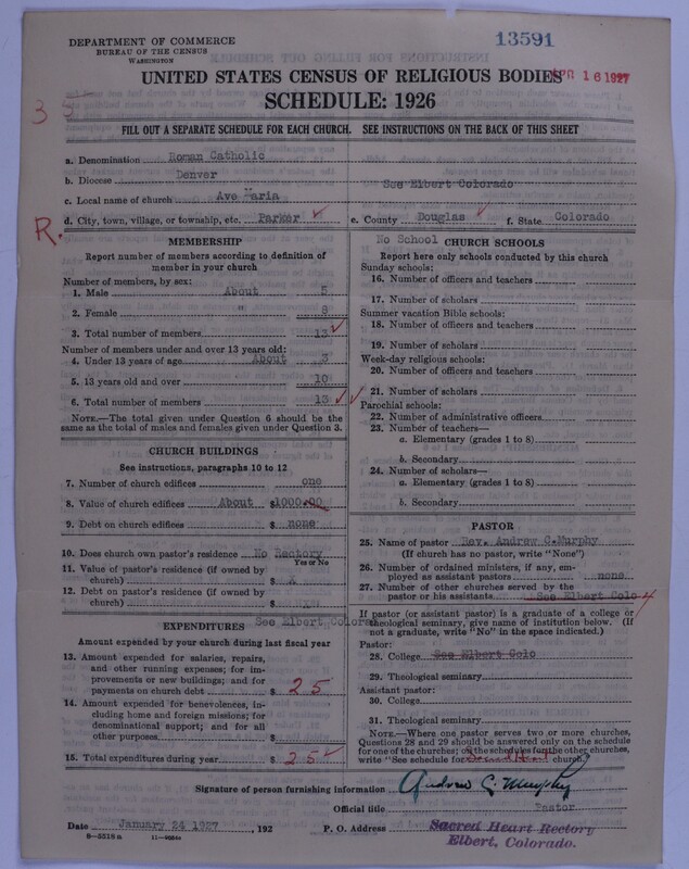 Scan of Roman Catholic Church: 13591