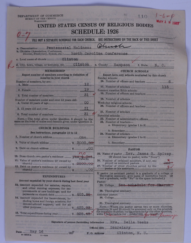 Scan of Pentecostal Holiness Church: 110