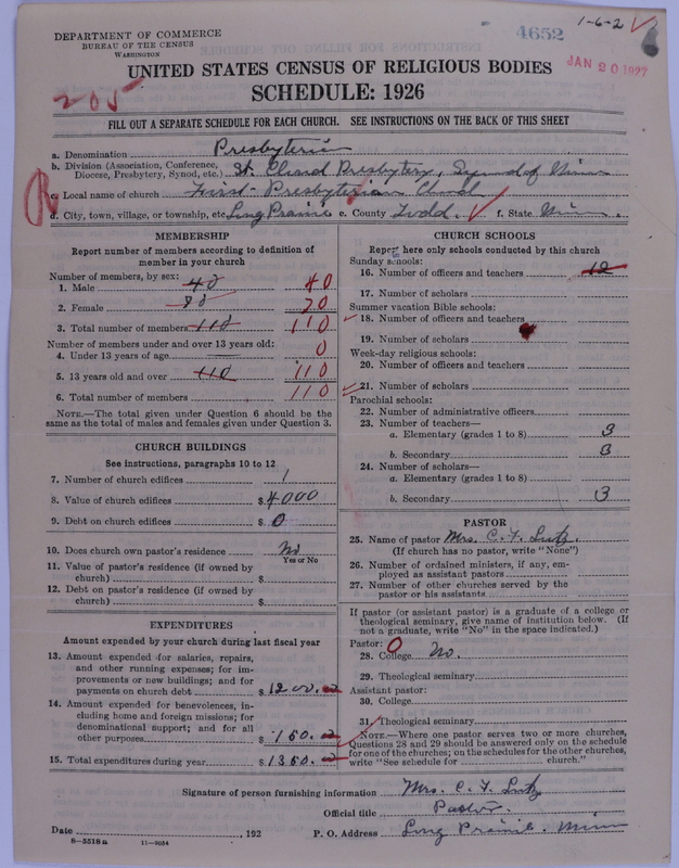 Scan of Presbyterian Church in the United States of America: 4652