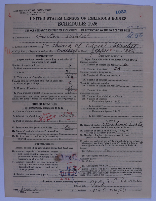 Scan of Church of Christ, Scientist: 1035