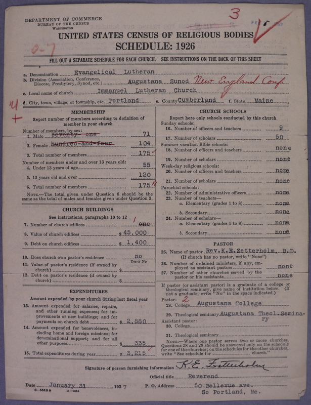 Scan of Evangelical Lutheran Augustana Synod of North America: 3