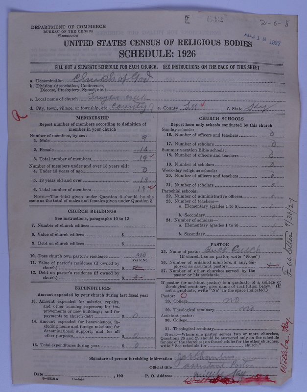 Scan of Church of God (Headquarters, Anderson, Ind.): 642