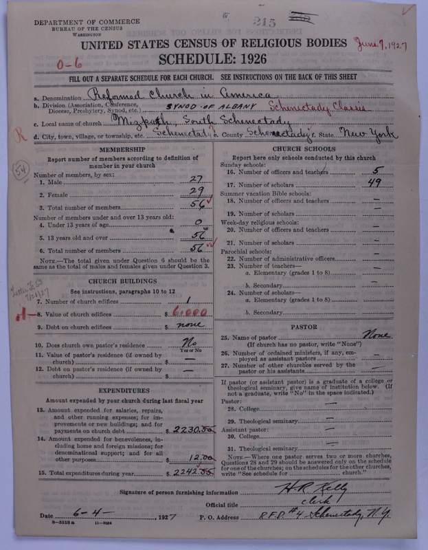 Scan of Reformed Church in America: 215