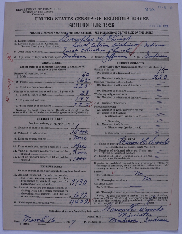 Scan of Disciples of Christ: 958
