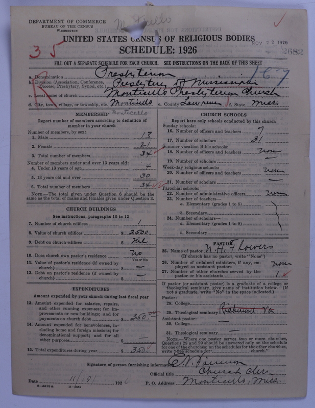 Scan of Presbyterian Church in the United States: 2682
