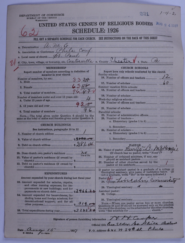 Scan of African Methodist Episcopal Church: 221