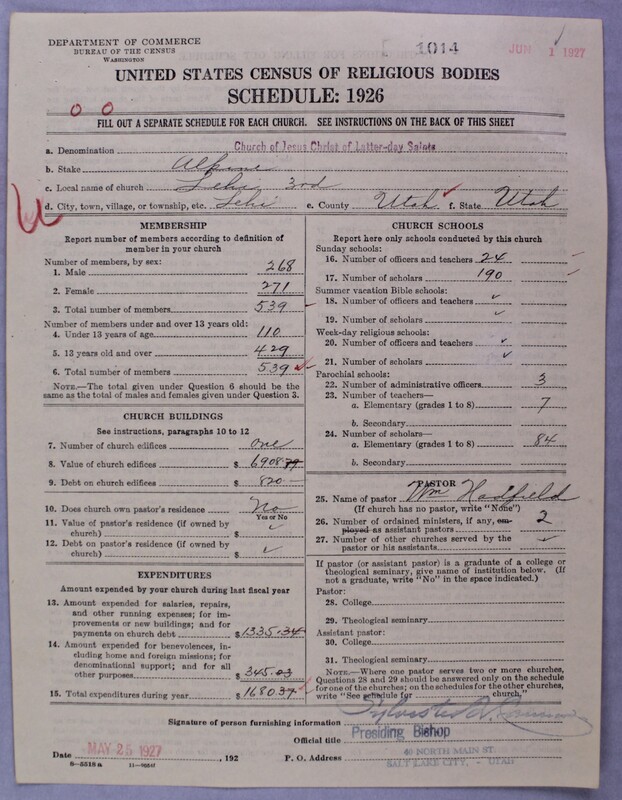 Scan of Church of Jesus Christ of Latter-day Saints: 1014