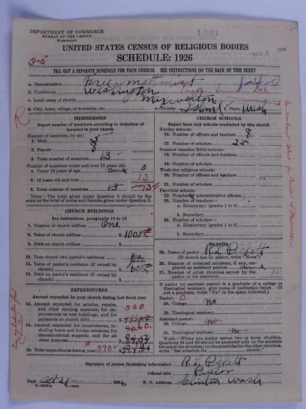 Scan of Free Methodist Church of North America: 1233
