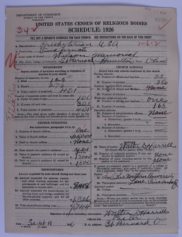 Scan of Presbyterian Church in the United States of America: 2730