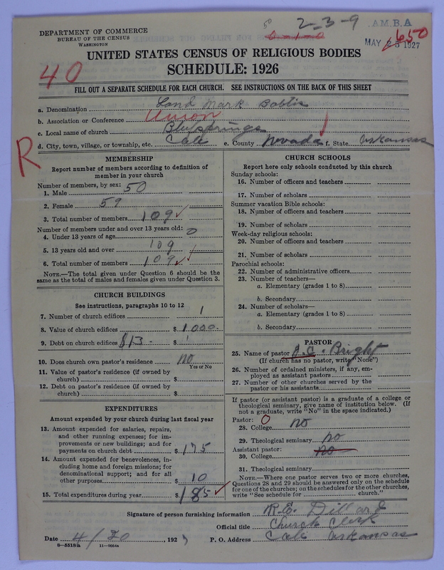 Scan of Landmark Baptist of America: 650