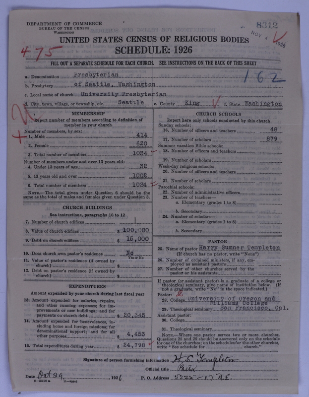 Scan of Presbyterian Church in the United States of America: 8312