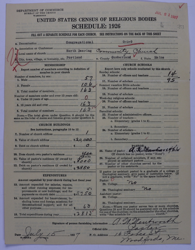Scan of Congregational Churches: 23