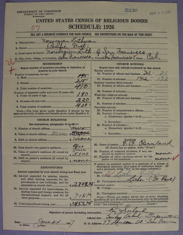 Scan of Norwegian Lutheran Church of America: 2531