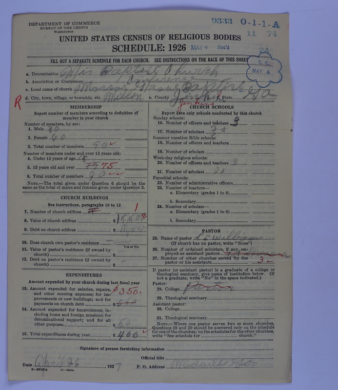 Scan of Negro Baptists: 9333