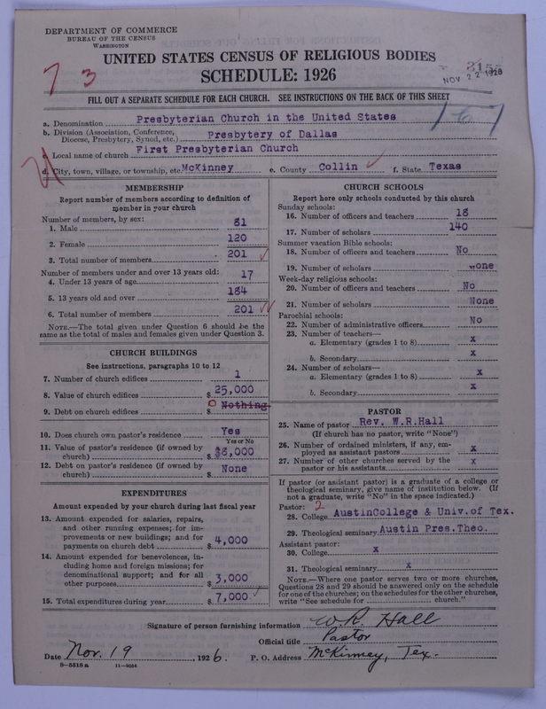 Scan of Presbyterian Church in the United States: 3155
