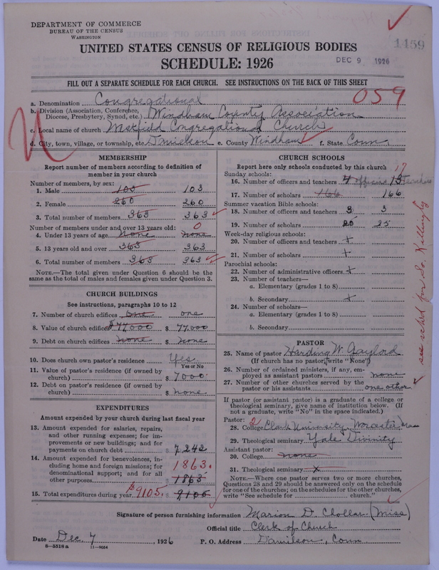 Scan of Congregational Churches: 1459