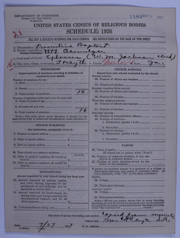 Scan of Primitive Baptists: 1184