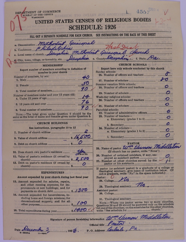 Scan of Methodist Episcopal Church: 4557