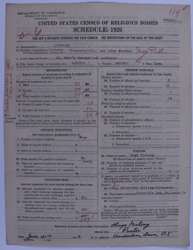 Scan of Evangelical Lutheran Synodical Conference of America: Evangelical Lutheran Synod of Missouri, Ohio, and Other States: 1979