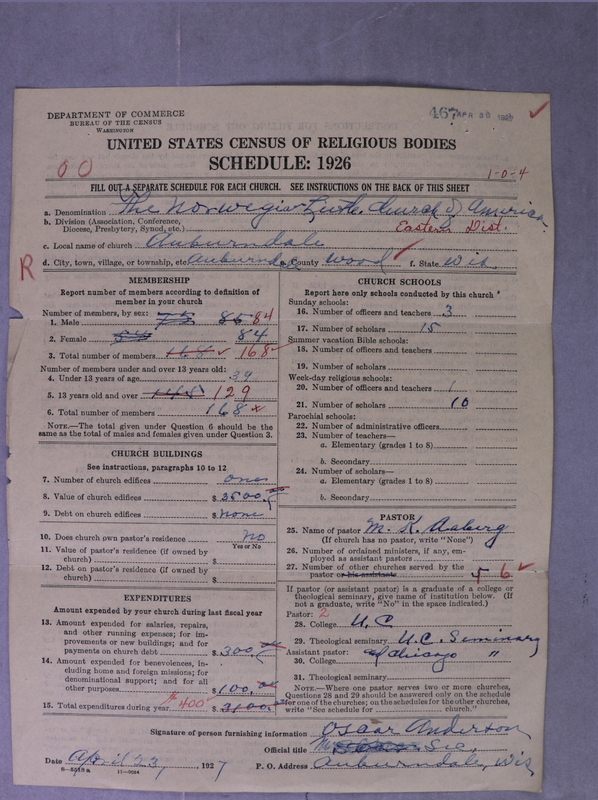 Scan of Norwegian Lutheran Church of America: 467