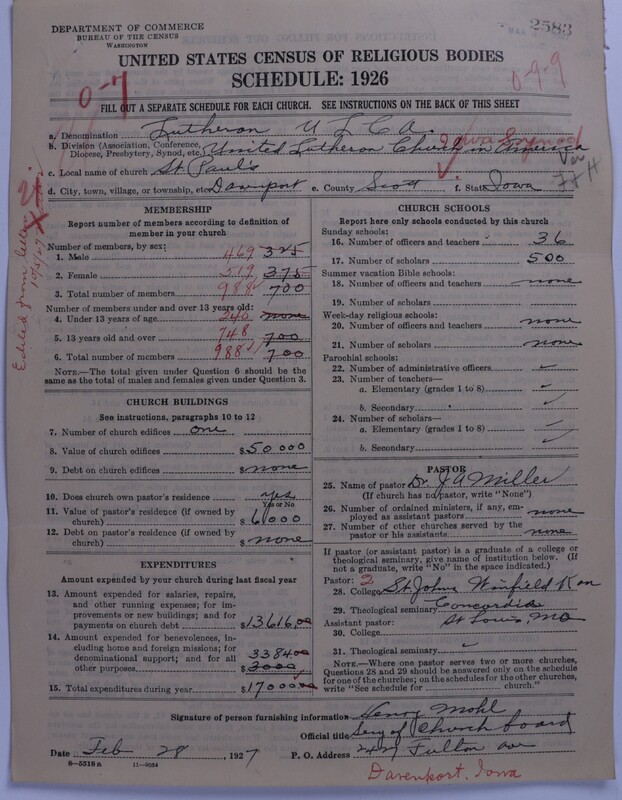 Scan of United Lutheran Church in America: 2583