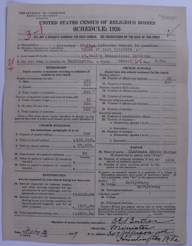Scan of United Lutheran Church in America: 3095