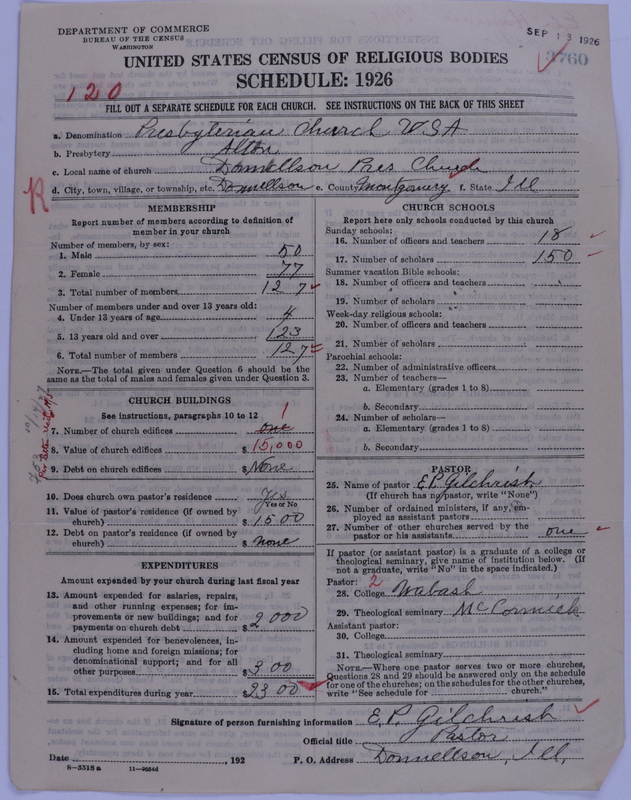 Scan of Presbyterian Church in the United States of America: 3760
