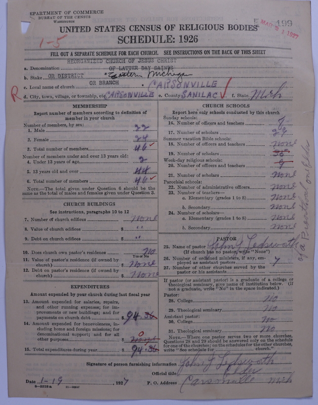 Scan of Reorganized Church of Jesus Christ of Latter Day Saints: 199