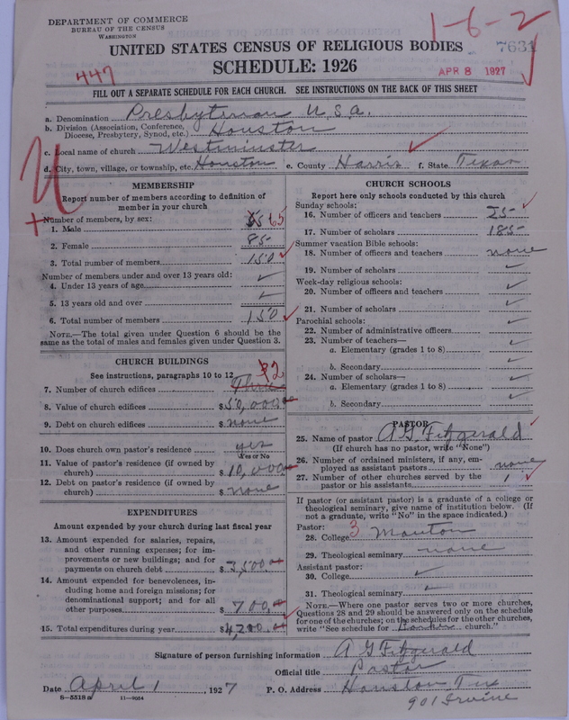 Scan of Presbyterian Church in the United States of America: 7631