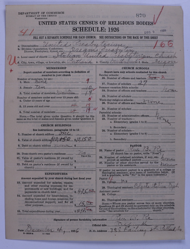 Scan of United Presbyterian Church of North America: 870