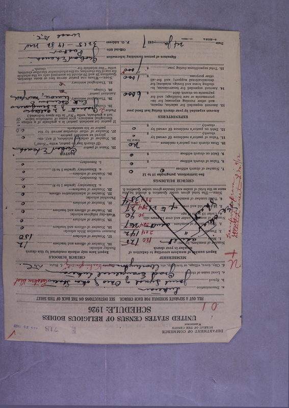 Scan of Synod of the Reformed Presbyterian Church of North America: 718