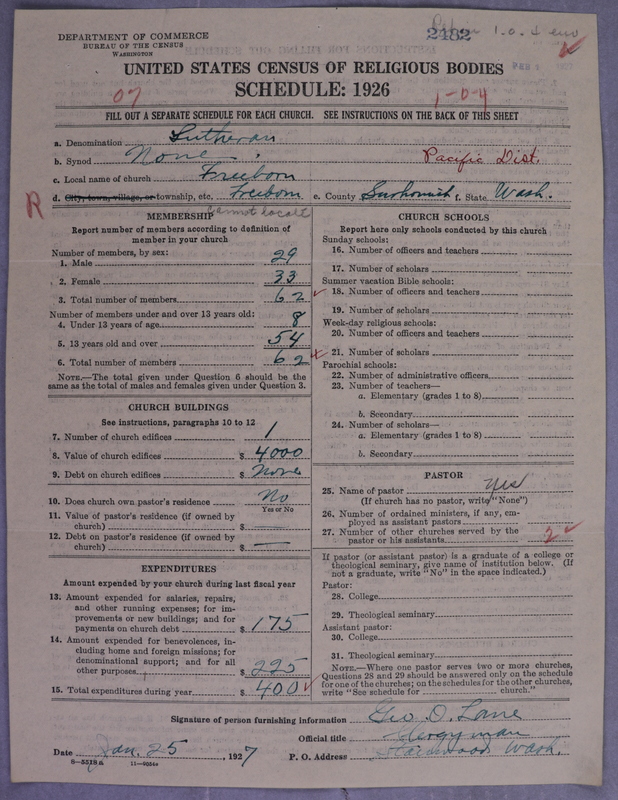 Scan of Norwegian Lutheran Church of America: 2483