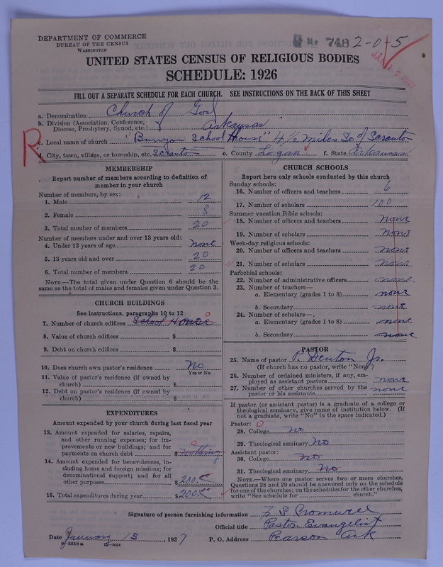 Scan of Church of God (Headquarters, Anderson, Ind.): 748
