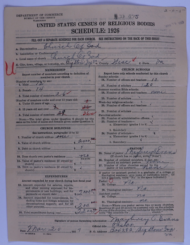 Scan of Church of God (Headquarters, Anderson, Ind.): 475