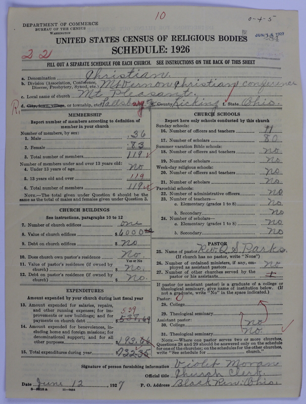 Scan of Christian Church (General Convention of the Christian Church): 284