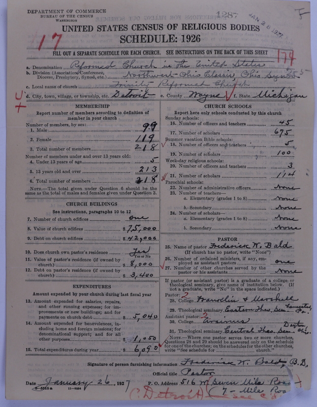 Scan of Reformed Church in the United States: 1287