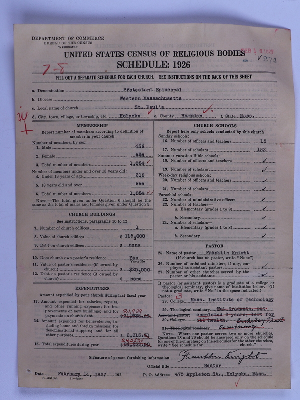 Scan of Protestant Episcopal Church: 274