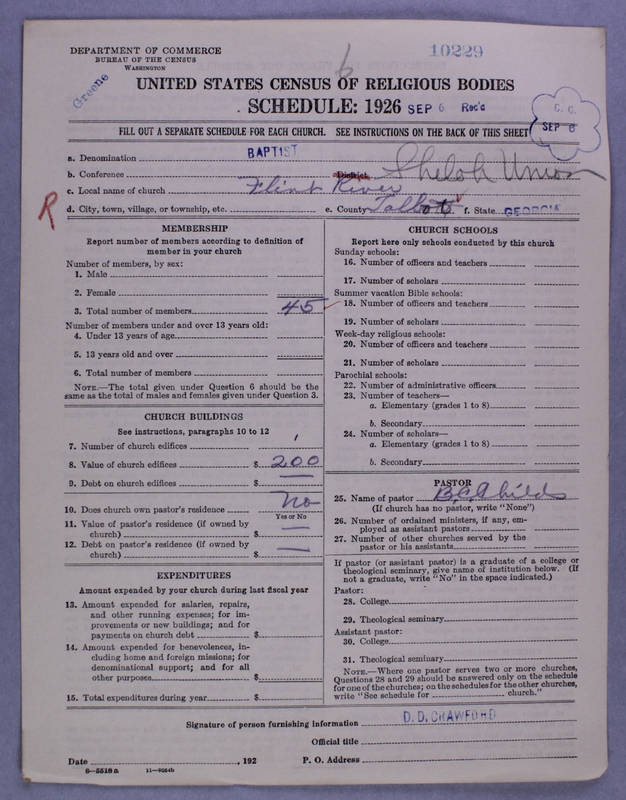 Scan of Negro Baptists: 10229