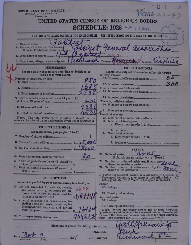 Scan of Negro Baptists: 19733
