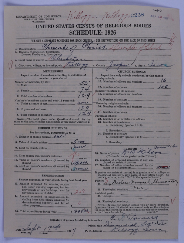 Scan of Disciples of Christ: 2238