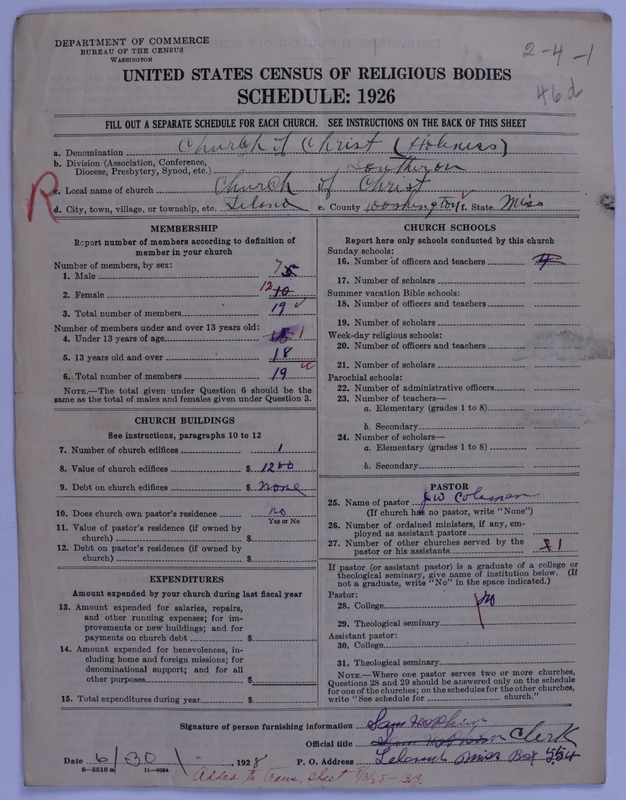 Scan of Church of Christ (Holiness) U.S.A.: 46d