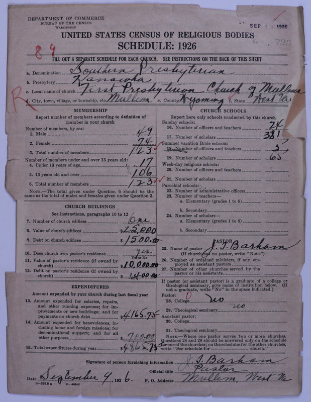 Scan of Presbyterian Church in the United States: 723