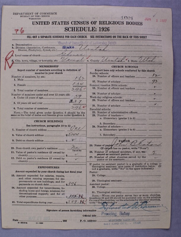 Scan of Church of Jesus Christ of Latter-day Saints: 1001