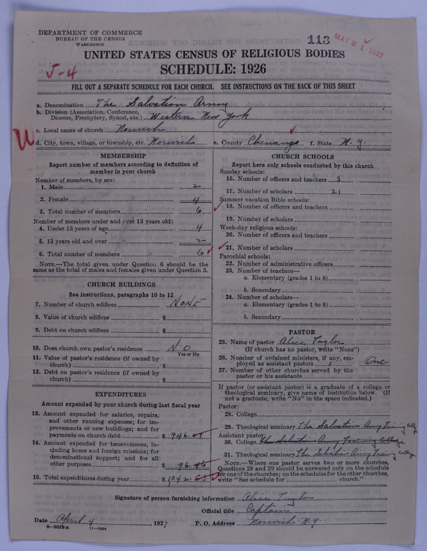 Scan of Salvation Army: 113