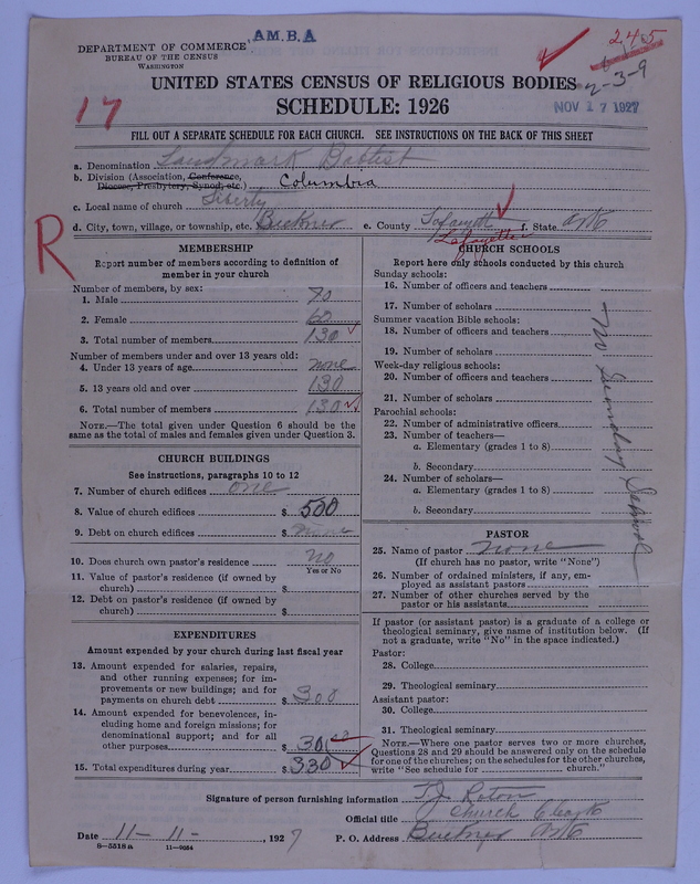 Scan of Landmark Baptist of America: 245